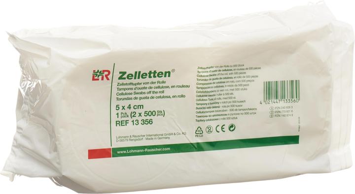 Actual product image L&R Cell Pads Cellulose Swab Rolls (2 x 500 pcs)