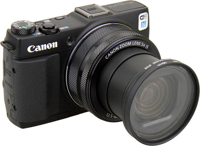 Produktbild JJC Filter adapter with 58 mm FA-DC58E filter for CANON PowerShot G1X MARK II