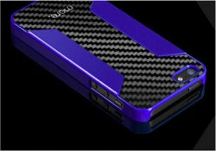 Produktbild more. Para Blaze Carbon Case Series für iPhone 5/5S/SE Blau/Carbon (Apple iPhone 5s, Apple iPhone 5, Apple iPhone SE)