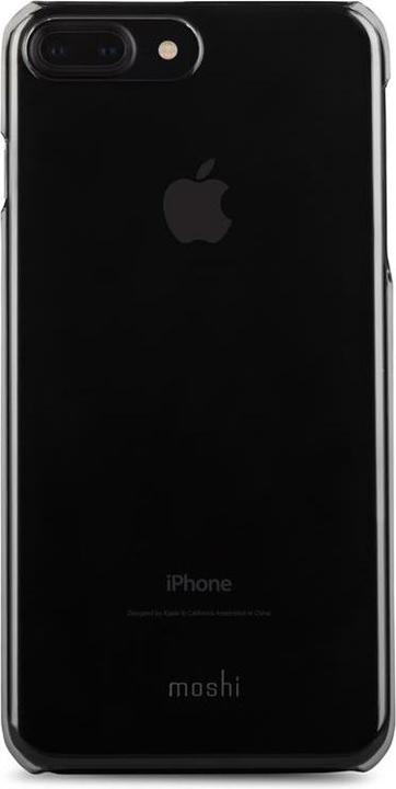 Image du produit Moshi XT Black Extremely Thin snap-on case for iPhone 8/7 Plus - Stealth Black (Apple iPhone 8 Plus, Apple iPhone 7 Plus)