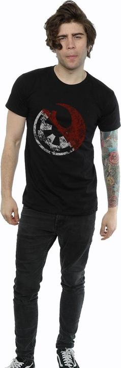 Image du produit Star Wars - T-shirt ROGUE ONE RUSTY EMBLEMS - Homme (3XL)