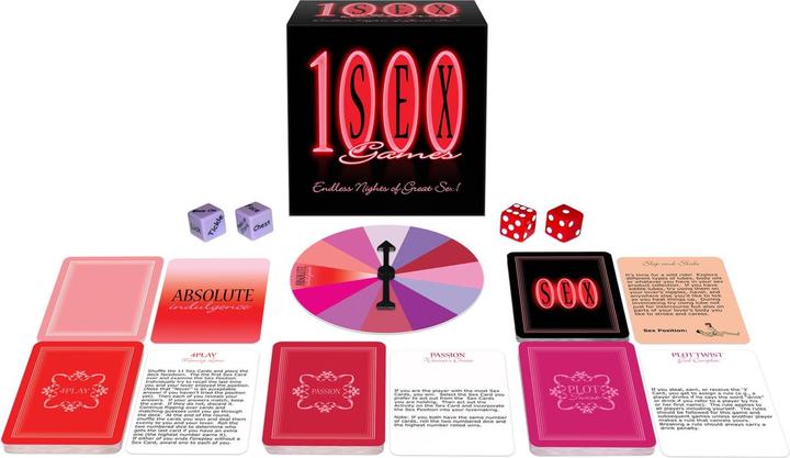 Actual product image Kheper Games 1000 Sex Games (Other, English)
