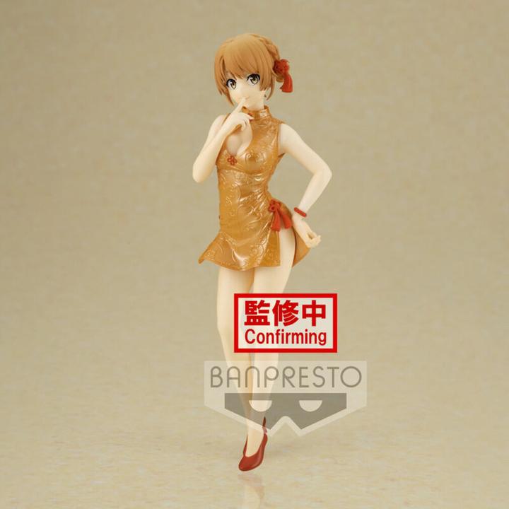 Actual product image Banpresto MY TEEN ROMANTIC COMEDY SNAFU - Iroha Isshiki - Figurine Kyunties 18cm