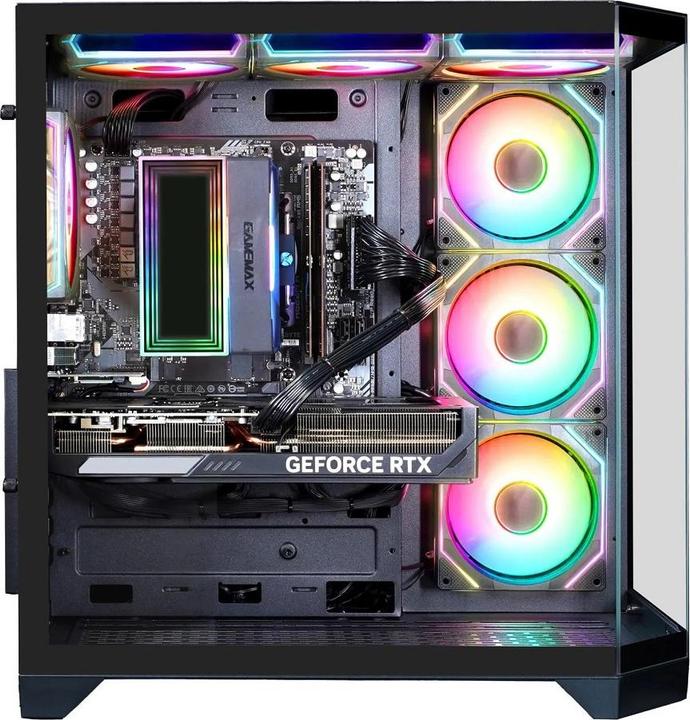 Actual product image Hyrican GAMEMAX HYPE-A BK 7522 Ryzen 7 9700X 32GB DDR5 1TB SSD RTX 5070Ti (AMD Ryzen 7 9700X, 32 GB, 1000 GB, GeForce RTX 5070 Ti)