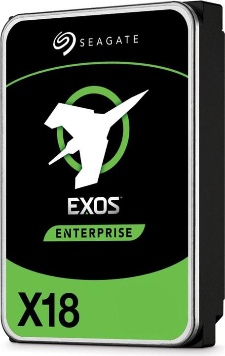 Actual product image Seagate Exos X18 10TB HDD SATA 7200RPM 256MB cache SED 512e/4Kn BLK (10 TB, 3.5", CMR)