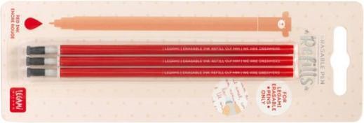 Montblanc Ricarica rossa 3 pezzi. (Inchiostro di ricarica del marcatore, Rosso, 0.70 mm)