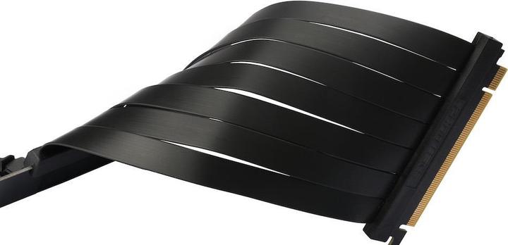 Actual product image Phanteks PCIe x16 riser ribbon cable, 90 degrees