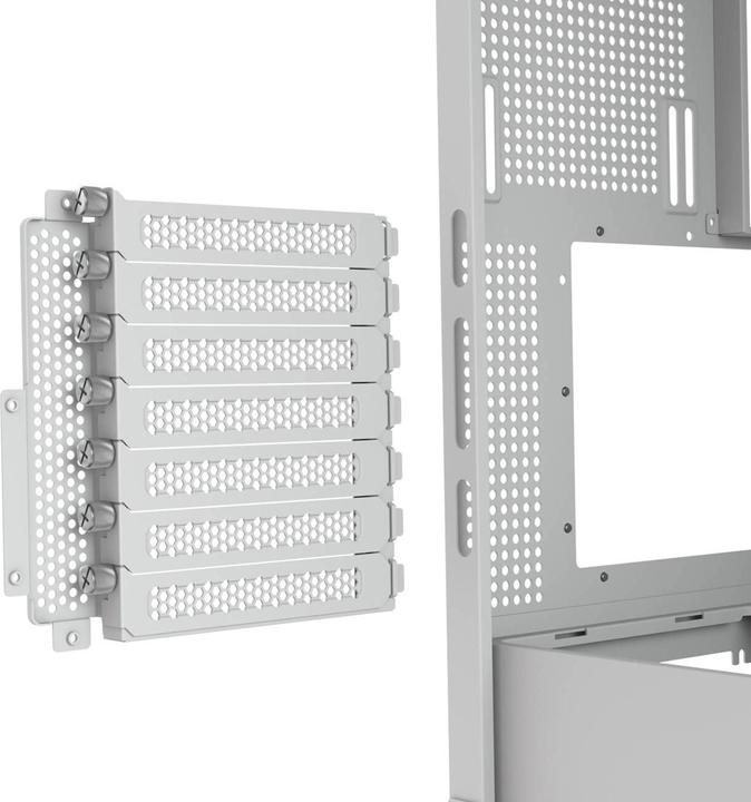 Produktbild Cougar Boitier Moyen Tour E-ATX FV270 RGB avec panneaux vitrés (Blanc) (mATX, Mini-ITX, ATX, SSI CEB)