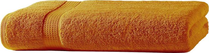 Image du produit Casativo Serviette de bain, 100 x 150 cm 100% coton luxueux, avec 2 bordures, terra (150 x 100 cm)