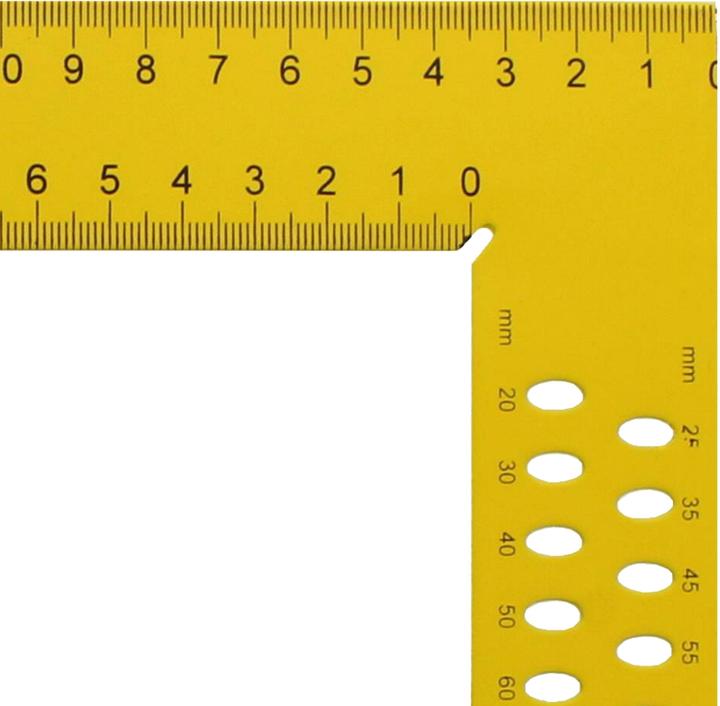 Produktbild Hedue Zimmermannswinkel ZY 800 mm, mit Anreisslöchern