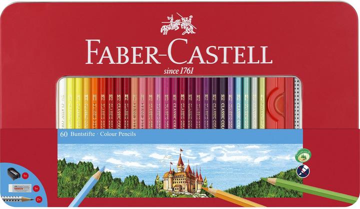Immagine prodotto Faber-Castell Matite a colori Colore classico (Multicolore, 60 x)