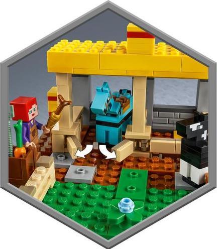 Actual product image LEGO The stable (21171, LEGO Minecraft)