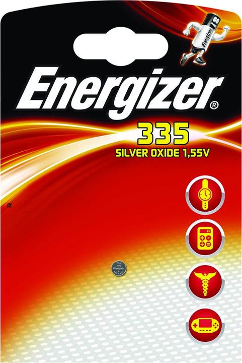 Image du produit Energizer Silver 335 (1 pcs, Spécifique à l'appareil, 6 mAh)