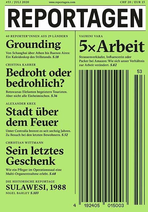 Actual product image Reportagen #53 (German, Dmitry Gavrish, 2020)