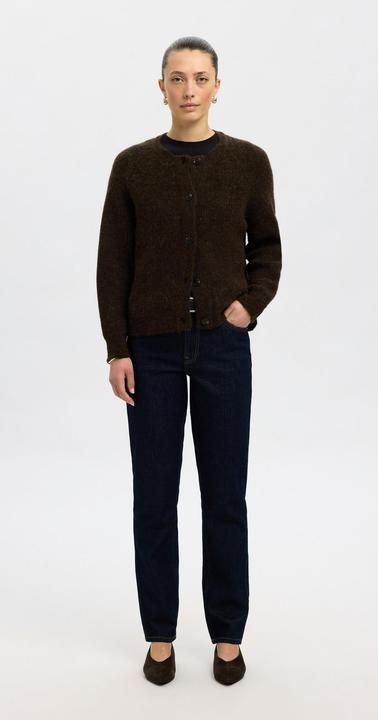 Produktbild Selected Femme Slflulu Ls Knit Short Cardigan Noos (XL)