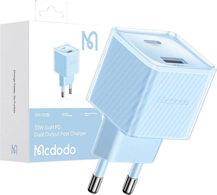 Image du produit Mcdodo CH-4152 Chargeur de batterie 33W (bleu) (33 W)