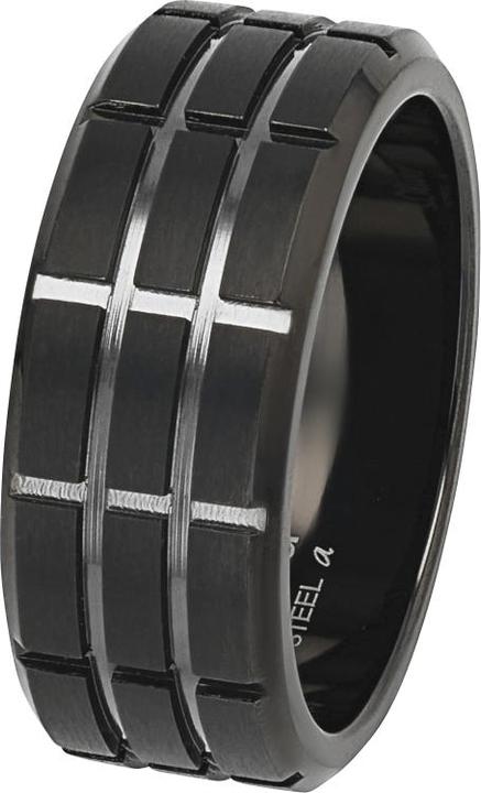 Actual product image S.Oliver Rings for men, stainless steel (60, 925 Silver)