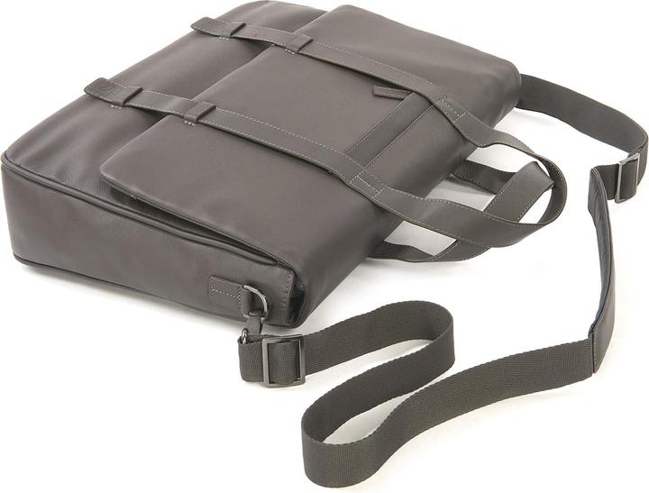 Immagine prodotto Tucano Tema, valigetta con tracolla per notebook da 15 pollici, grigio chiaro