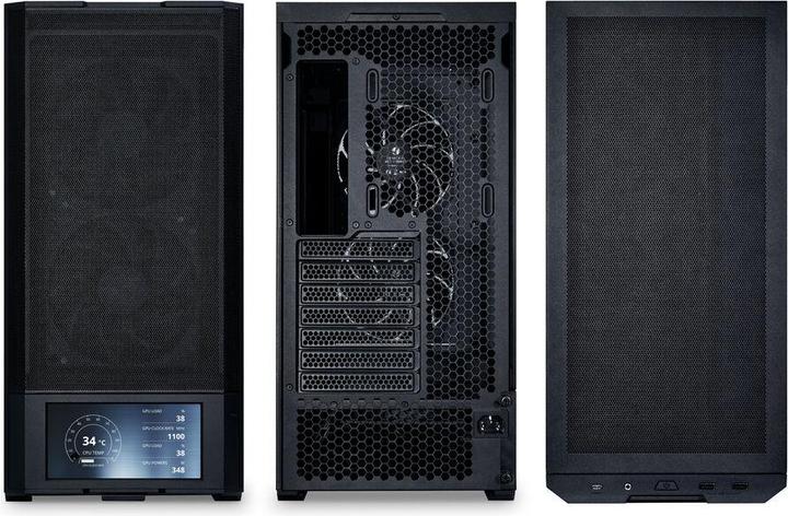 Produktbild Lian-Li LANCOOL 207 Digital PC-Gehäuse, Midi-Tower, ATX, Tempered Glass - schwarz