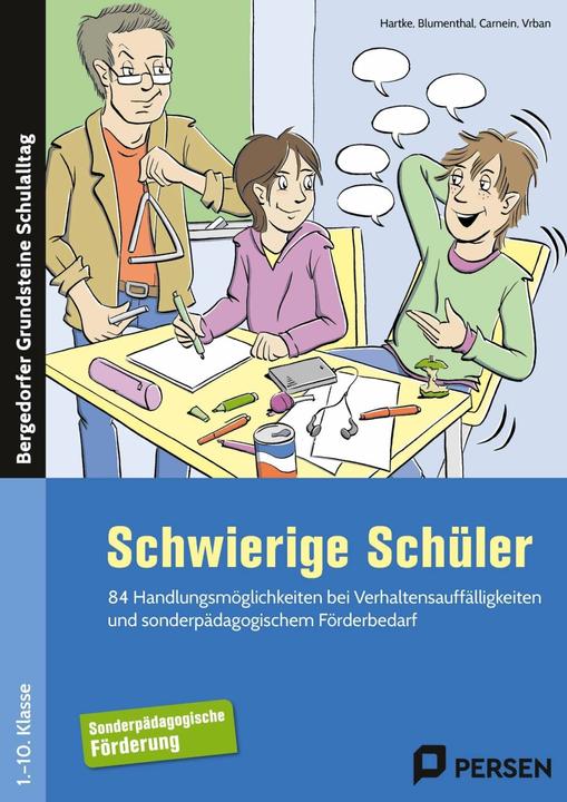 Actual product image Schwierige Schüler - Förderschule (German, Oliverua, Yvonne/Carnein, Bodo/Blumenthal, Hartke, 2023)