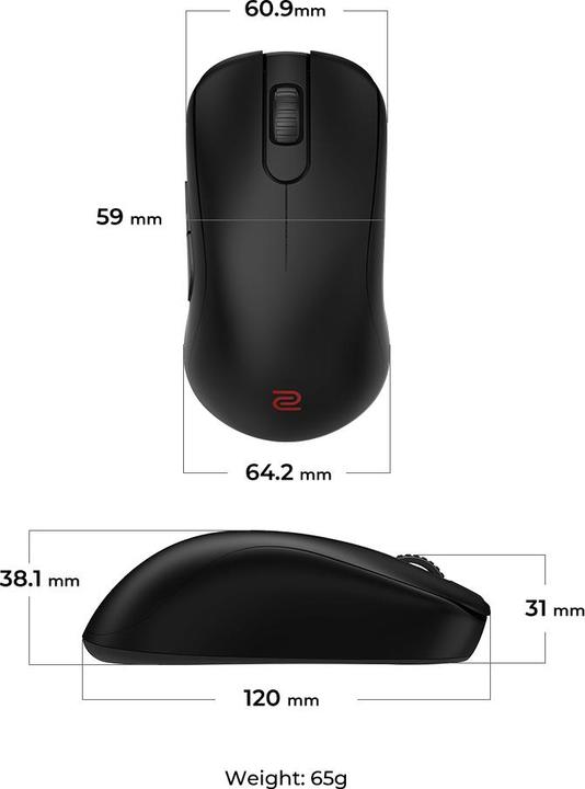 Immagine prodotto BenQ Mouse senza fili S2-Dw (Senza fili)