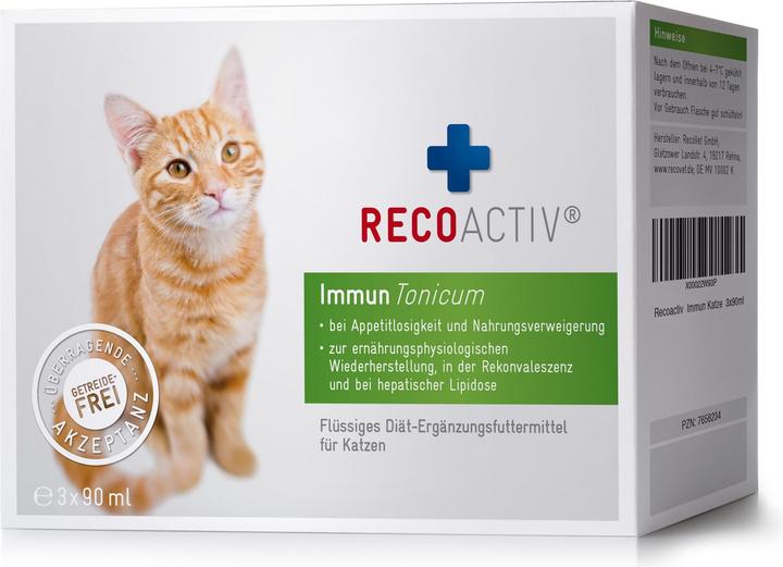 Image du produit Recoactiv Complément alimentaire pour chats Immun Tonicum (Senior, Adulte, 3 pcs, 270 g)