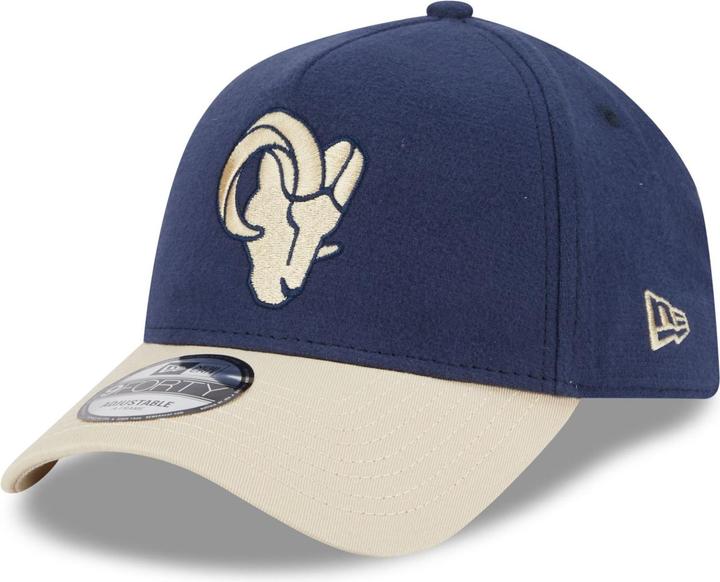 Immagine prodotto New Era Cappello A-Frame 9Forty MOLESKIN Los Angeles Rams navy (Taglia unica)