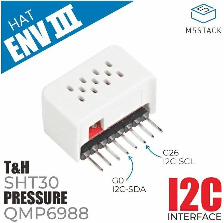 Image du produit M5Stack Capteur de température et d'humidité M5StickC ENV Hat III