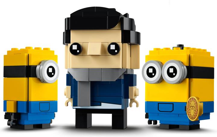 Actual product image LEGO BrickHeadz Gru, Stuart & Otto 40420 (40420, LEGO Brickheadz)