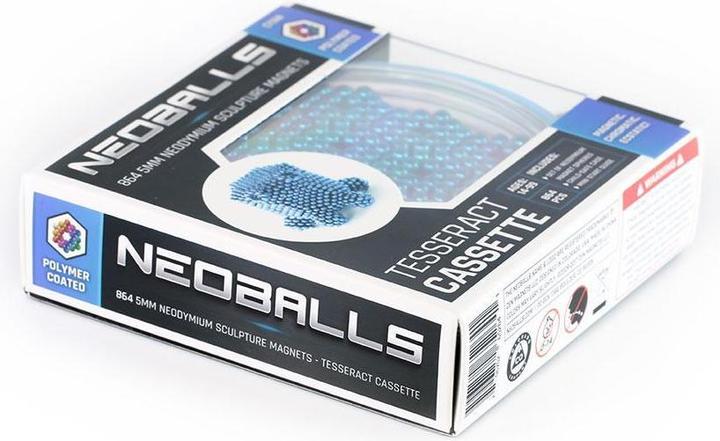 Image du produit Neoballs Sphère aimantée Cyan - Cassette Tesseract