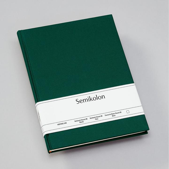Actual product image Semikolon Classic (B5, Plain, Hardcover)