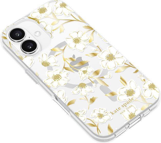 Actual product image Kate Spade Protective Gems MagSafe - iPhone 16 case (Sunshine Floral) (Apple iPhone 16)