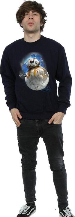 Actual product image Star Wars Mens The Last Jedi BB-8 Brushed Sweatshirt (XL)