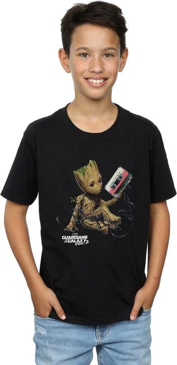 Actual product image Boys Guardians Of The Galaxy Groot Tape T-Shirt (140, 146)