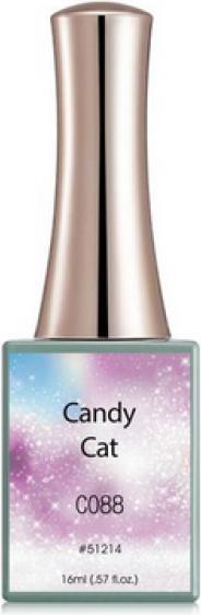Canni Gellack Candy Cat C088 UV/LED (Candy Cat, Gel-Effekt Nagellack)