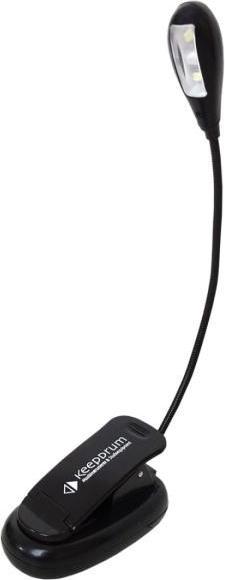 Actual product image keepdrum Music stand light LED lamp gooseneck