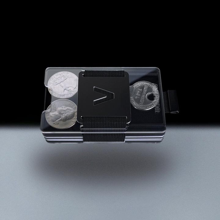 Image du produit Aviator Portefeuille coulissant, Fusion noir