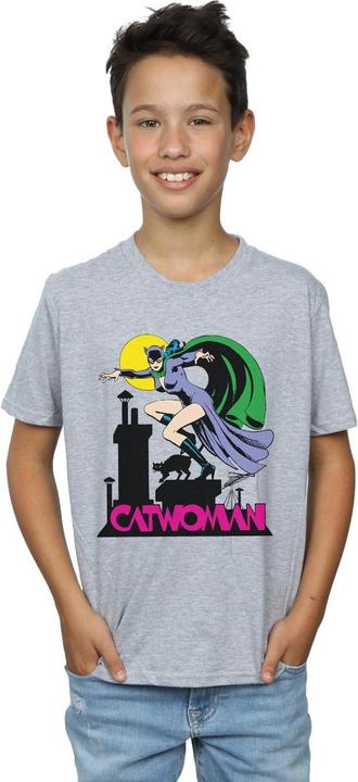 Immagine prodotto Catwoman Text Logo Maglietta Ragazzi (128)