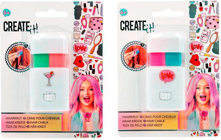 Image du produit Create It! Créez le. Craie pour cheveux Duocolor