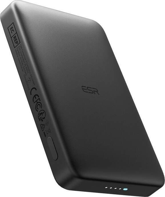 ESR Qi2 MagSlim 10000 mAh magnetic powerbank (black) (10000 mAh)