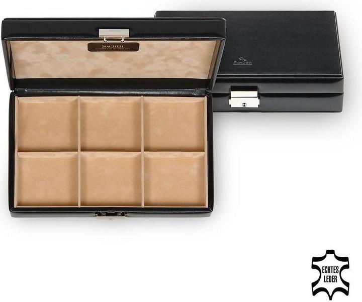 Actual product image Sacher 2610.010443 - Collector's case new classic black leather