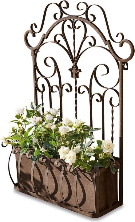 Image du produit Loberon Bac à fleurs Secourt brun antique (50 cm)