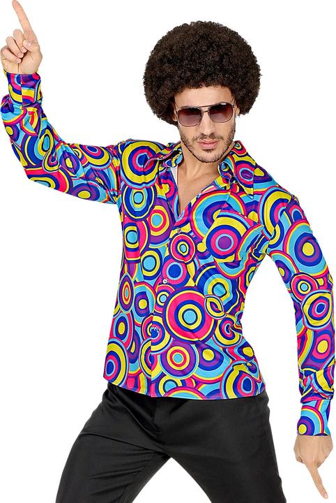 Image du produit Widmann Chemise Groovy 70s Bubbles (S/M)