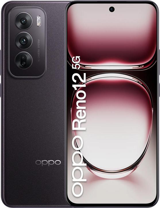 Immagine prodotto TIM OPPO Reno12 5G (256 GB, Tappetino Marrone, 6.70", Doppia SIM, 50 Mpx, 5G)