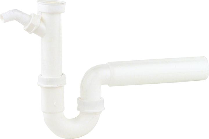 Produktbild Kirchhoff Spültisch- Röhrensiphon, 1 1/2" mit 3/4" Geräteanschluss (Siphon-Montagematerial, 3/4")