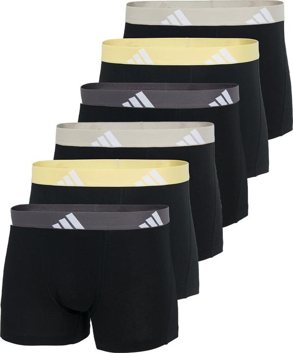 Produktbild adidas 6er Pack Active Flex Cotton Retro Short / Pant (S, 6er Pack)