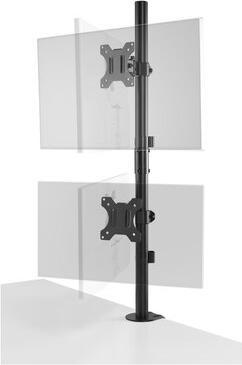 Actual product image Kensington Vertical Stacking Dual Arm (Table, 32")