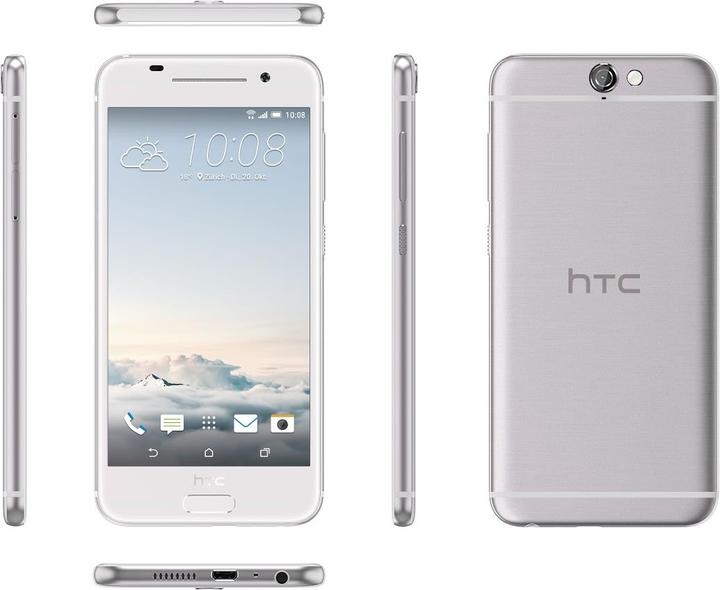 HTC One A9 (16 GB, Silver, 5", Single SIM, 13 Mpx, 4G)