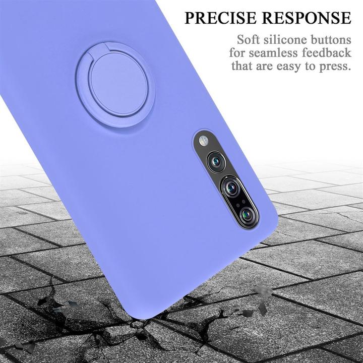 Image du produit Cadorabo TPU Liquid Ring Silicone Case Cover (Huawei P20 Pro, Huawei P20 Plus)