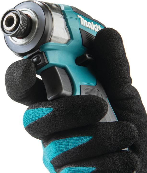 Produktbild Shots Makita DTD 173 RTJ Akku Schlagschrauber 18 V 180 Nm 1/4“ Brushless + 2x Akku 5,0 Ah + Ladegerät + (Akkubetrieb)